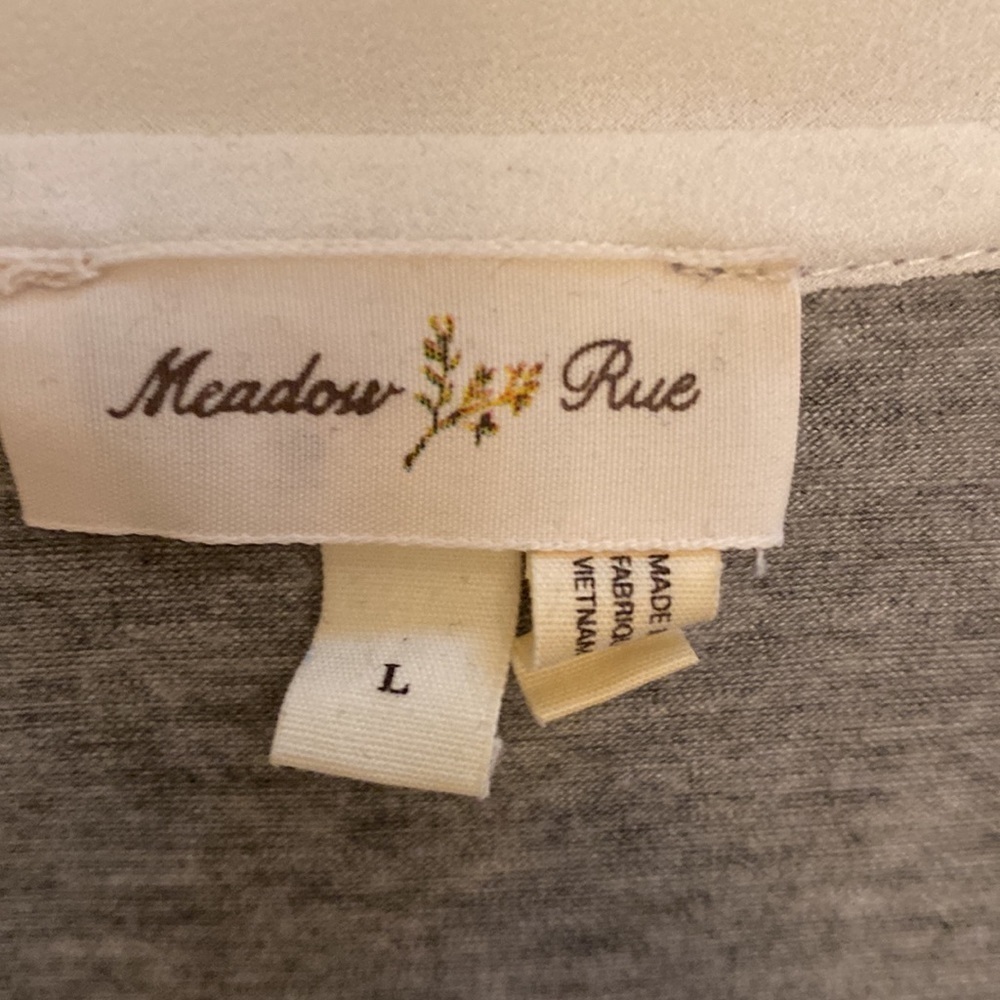 NWOT Meadow Rue top size L​ - Picture 3 of 3